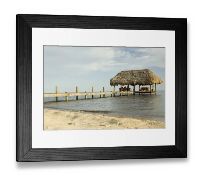 Framed Print : Central America, Belize