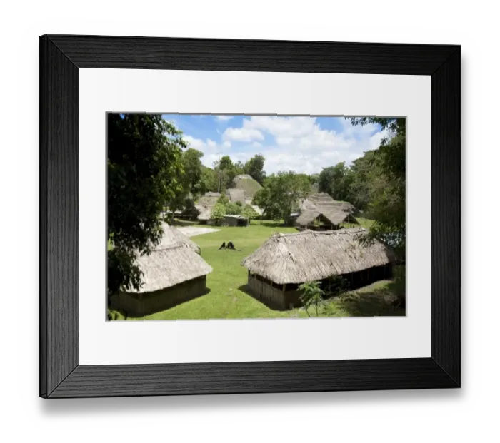 Framed Print : Belize, Mayan ruins Framed Print : Belize, Mayan ruins