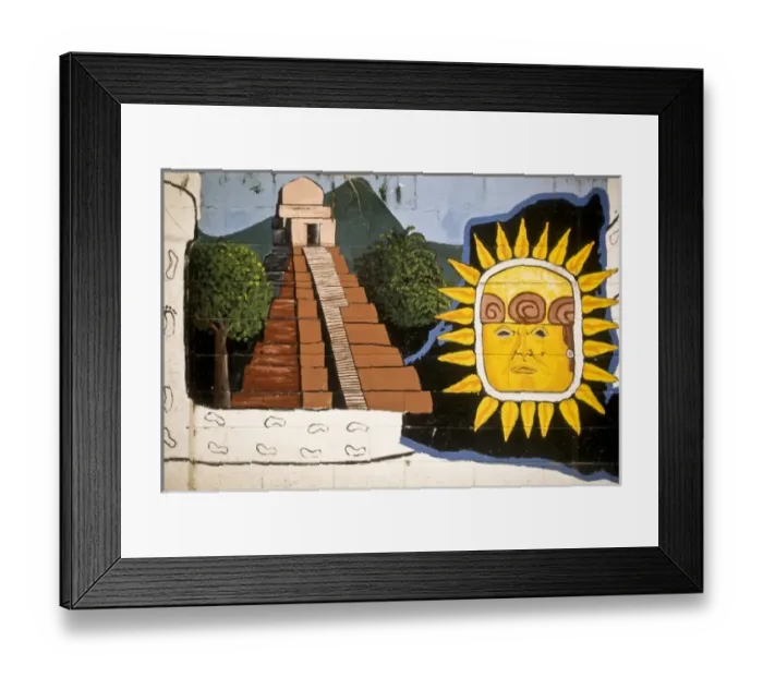 Framed Print : Central America, El Salvador Framed Print : Central America, El Salvador