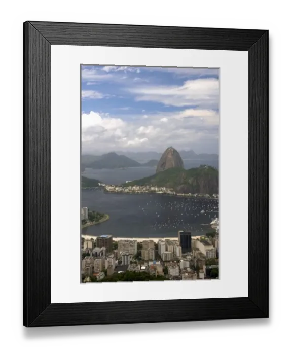 Framed Print : Sugarloaf Peak at Rio de Janeiro, Brazil