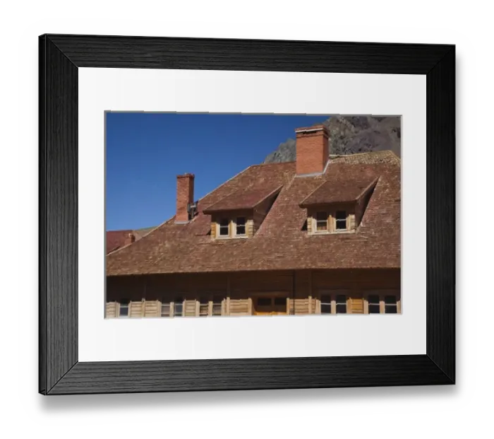 Framed Print : Argentina, Mendoza Province, Las Cuevas. Mountain house detail Framed Print : Argentina, Mendoza Province, Las Cuevas. Mountain house detail