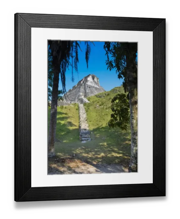 Framed Print : Xunantunich Mayan Ruins, Belize