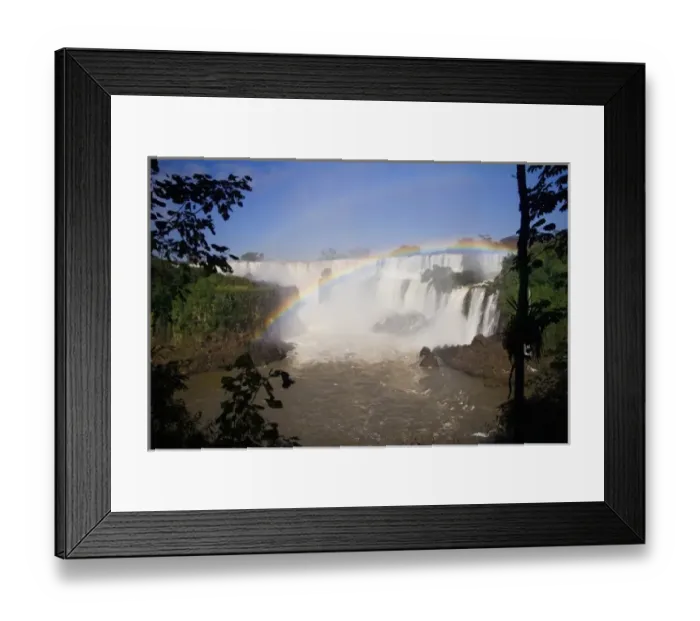 Framed Print : Puerto Iguazu, Argentina. The breathtaking waterfalls of Puerto Iguazu and Foz de Iguazu (Brazil) Framed Print : Puerto Iguazu, Argentina. The breathtaking waterfalls of Puerto Iguazu and Foz de Iguazu (Brazil)