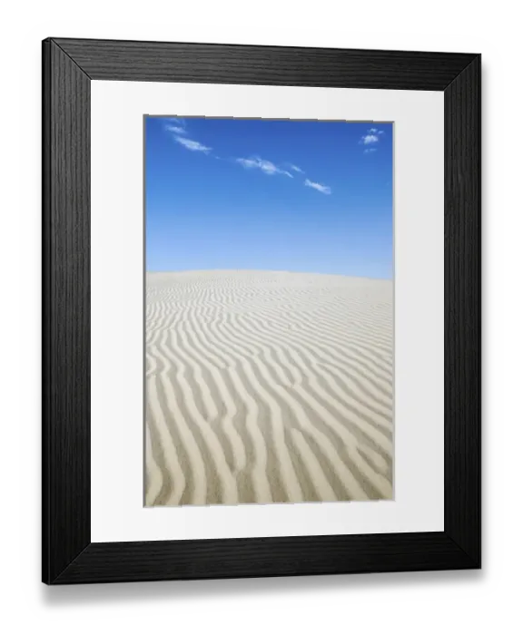 Framed Print : U. S. A. Texas. Monahans Sandhills State Park in the Big Bend area of Texas, situated