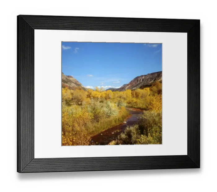 Framed Print : North America, USA, New Mexico, Bandelier National Monument, Frijoles Canyon