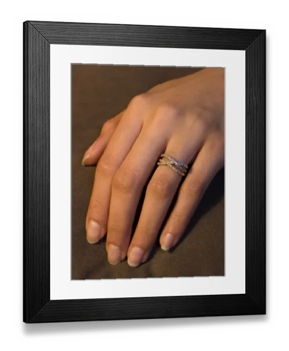 Framed Print : North America; USA; Washington; Seattle; Detail Of Engagement Ring (MR) Framed Print : North America; USA; Washington; Seattle; Detail Of Engagement Ring (MR)