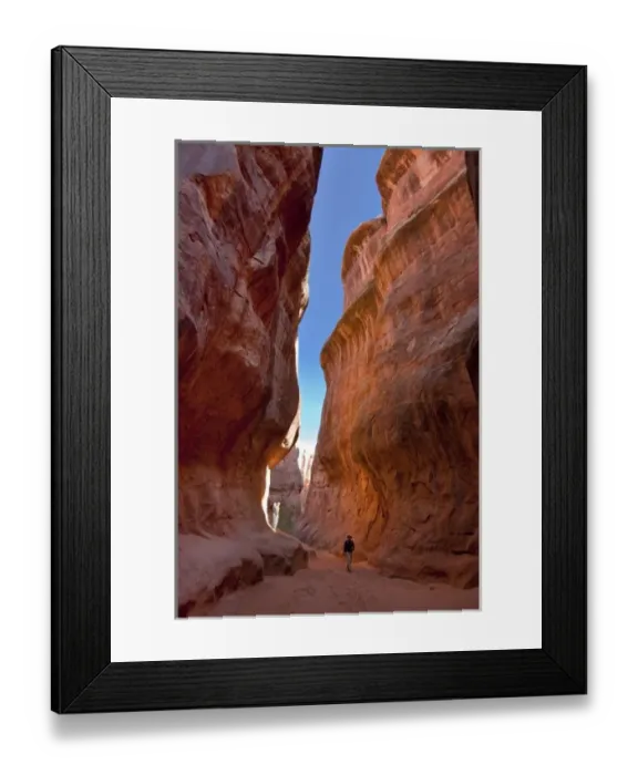 Framed Print : USA, Utah, Moab, Arches National Park, Fiery Furnace Credit as Framed Print : USA, Utah, Moab, Arches National Park, Fiery Furnace Credit as