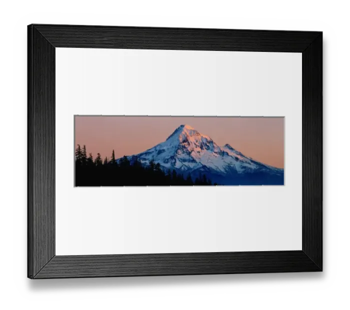 Framed Print : USA, Oregon, Mt Hood. Mt Hood reflects the light from the setting sun in the Cascades Range, Oregon Framed Print : USA, Oregon, Mt Hood. Mt Hood reflects the light from the setting sun in the Cascades Range, Oregon