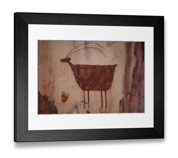 Framed Print : USA, Utah, Moab, Petroglyphs Framed Print : USA, Utah, Moab, Petroglyphs