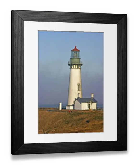 Framed Print : Yaquina Head Lighthouse at Newport Oregon Framed Print : Yaquina Head Lighthouse at Newport Oregon