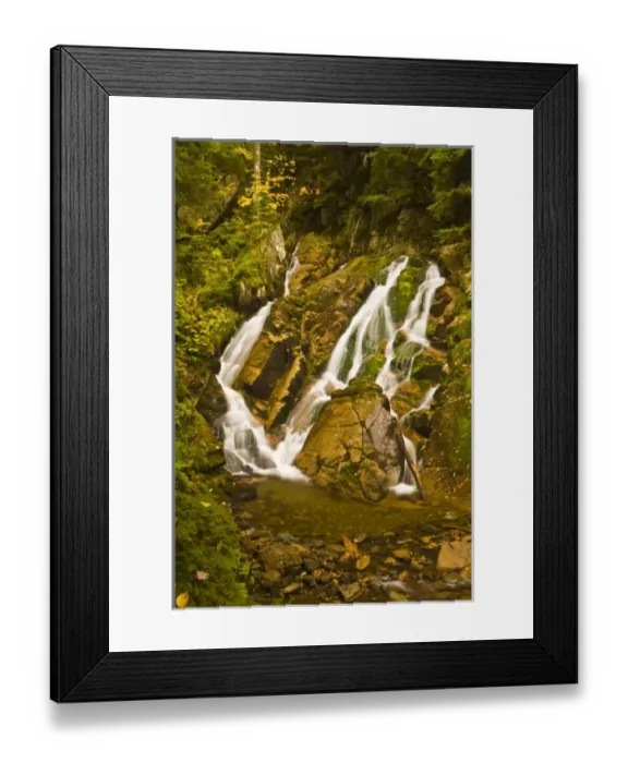 Framed Print : Huntington Cascades in autumn. Huntington Falls, Dixville Notch State Park, Coos County Framed Print : Huntington Cascades in autumn. Huntington Falls, Dixville Notch State Park, Coos County