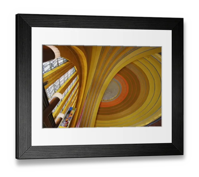 Framed Print : Art deco style architecture in rotunda of Cincinnati Museum Center at Union Terminal Framed Print : Art deco style architecture in rotunda of Cincinnati Museum Center at Union Terminal
