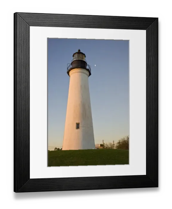Framed Print : Port Isabel Lighthouse State Historic Site in Port Isabel, Texas, USA at sunrise Framed Print : Port Isabel Lighthouse State Historic Site in Port Isabel, Texas, USA at sunrise