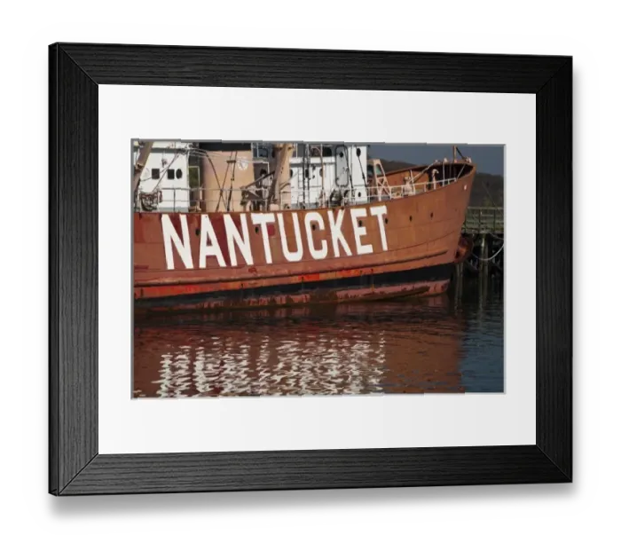 Framed Print : USA, New York, Cove Neck. Nantucket Lightship, Oyster Bay Harbor Framed Print : USA, New York, Cove Neck. Nantucket Lightship, Oyster Bay Harbor