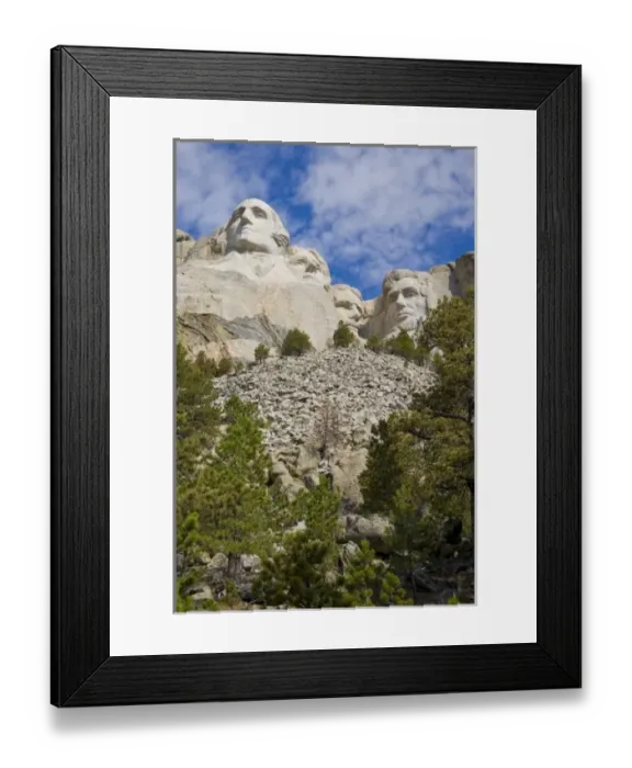 Framed Print : USA, South Dakota. Overview of Mount Rushmore National Memorial in daytimeFred J Framed Print : USA, South Dakota. Overview of Mount Rushmore National Memorial in daytimeFred J