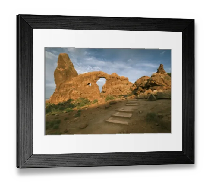 Framed Print : Turret Arch, Arches National Park, Utah, USA Framed Print : Turret Arch, Arches National Park, Utah, USA