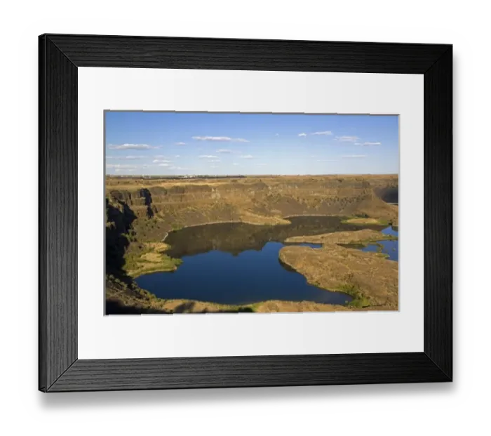Framed Print : Dry Falls near Coulee City, Washington Framed Print : Dry Falls near Coulee City, Washington