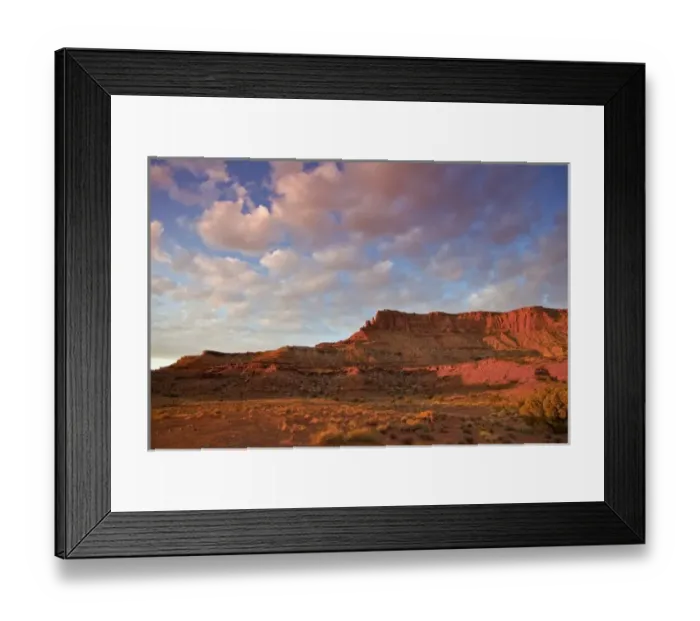 Framed Print : USA, Utah, Canyonlands National Park. Sunrise view of sandstone formation from Grand Framed Print : USA, Utah, Canyonlands National Park. Sunrise view of sandstone formation from Grand