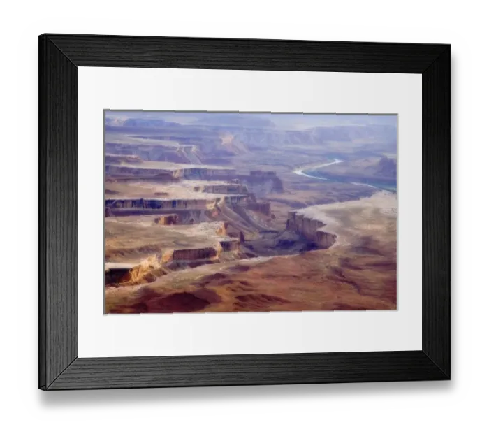 Framed Print : USA, Utah, Canyonlands National Park. View of the Green River Overlook Framed Print : USA, Utah, Canyonlands National Park. View of the Green River Overlook