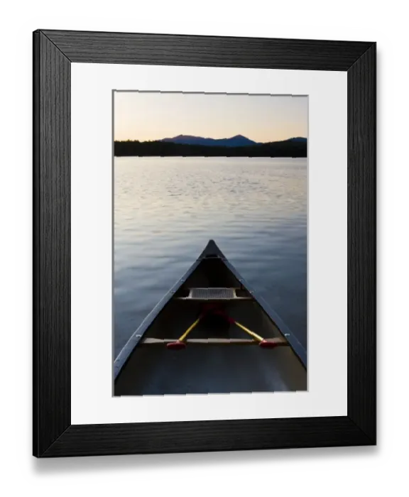 Framed Print : A canoe on the shore of White Lake at White Lake State Park in Tamworth, New Hampshire Framed Print : A canoe on the shore of White Lake at White Lake State Park in Tamworth, New Hampshire