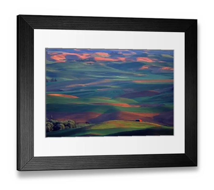 Framed Print : North America, USA, Washington. Late afternoon vista from Steptoe Butte Framed Print : North America, USA, Washington. Late afternoon vista from Steptoe Butte