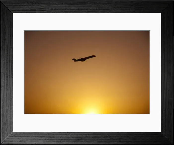 Framed Print : USA, Texas, Dallas. Sunrise over Dallas International Airport Framed Print : USA, Texas, Dallas. Sunrise over Dallas International Airport