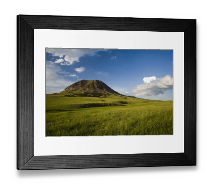 Framed Print : Bear Butte State Park near Sturgis South Dakota