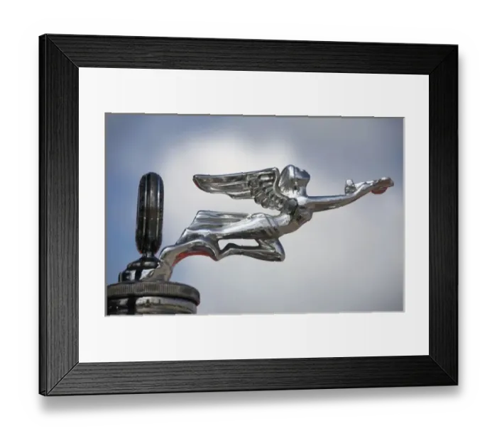 Framed Print : USA, Tennessee, Cookeville. Detail of vintage car on display during an antique car show