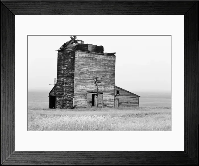 Framed Print : Bingo Grain Company near Okaton, South Dakota Framed Print : Bingo Grain Company near Okaton, South Dakota