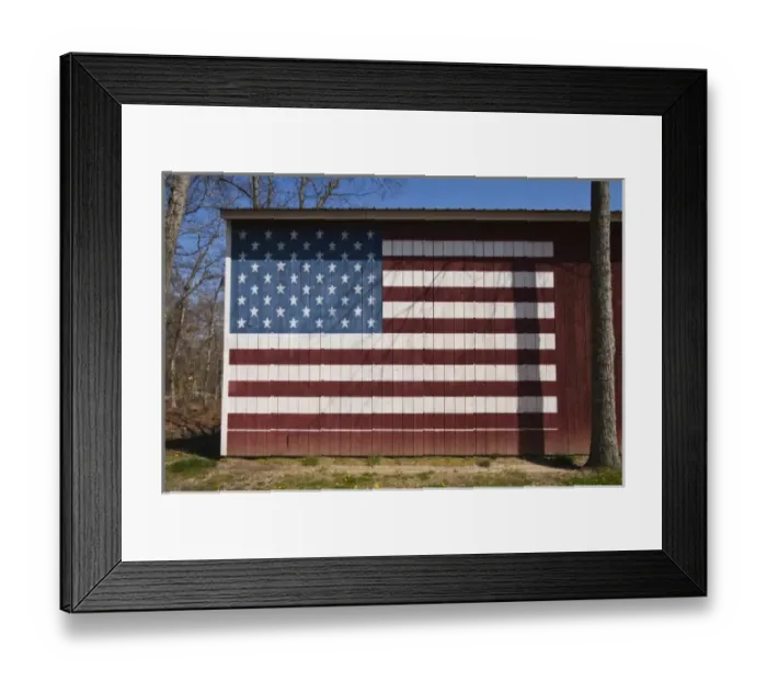 Framed Print : USA, New York, East Hampton. Barn with USA flag in the hamlet of Springs Framed Print : USA, New York, East Hampton. Barn with USA flag in the hamlet of Springs