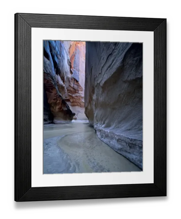 Framed Print : PARIA CANYON-VERMILLION CLIFFS WILDERNESS, UTAH. USA. Paria River in narrows in Paria Canyon Framed Print : PARIA CANYON-VERMILLION CLIFFS WILDERNESS, UTAH. USA. Paria River in narrows in Paria Canyon