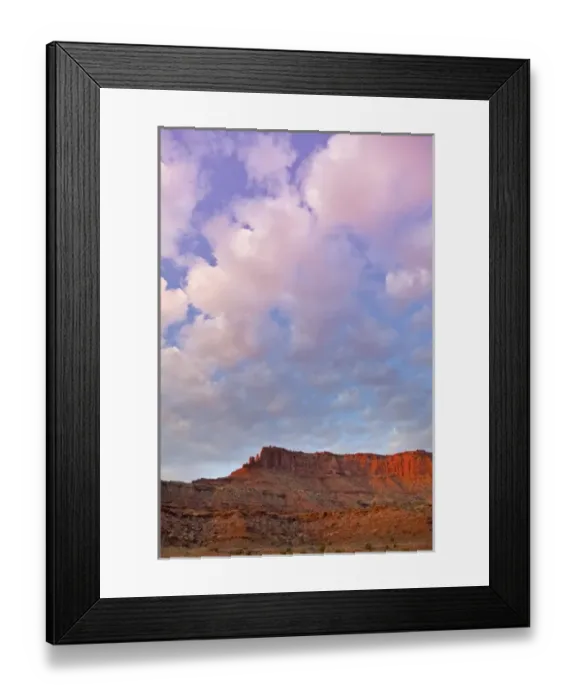 Framed Print : USA, Utah, Canyonlands National Park. Sunrise view of sandstone formation from Grand Framed Print : USA, Utah, Canyonlands National Park. Sunrise view of sandstone formation from Grand