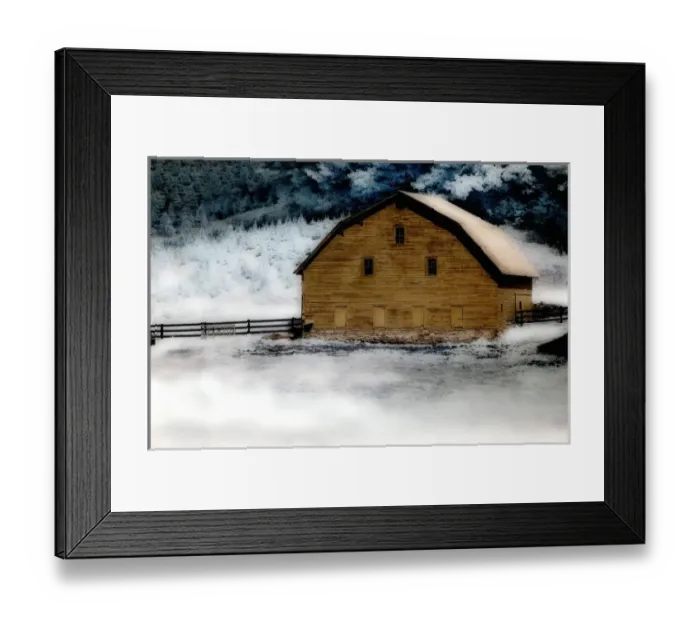 Framed Print : North America, USA, North Carolina, Boone, Digitally altered image of a barn and trees Framed Print : North America, USA, North Carolina, Boone, Digitally altered image of a barn and trees
