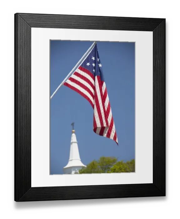 Framed Print : South Carolina, Charleston. Rooftop of St. Michaels Episcopal Church, c. 1761 Framed Print : South Carolina, Charleston. Rooftop of St. Michaels Episcopal Church, c. 1761