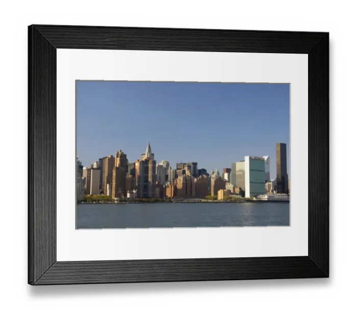 Framed Print : New York City skyline, New York, USA Framed Print : New York City skyline, New York, USA