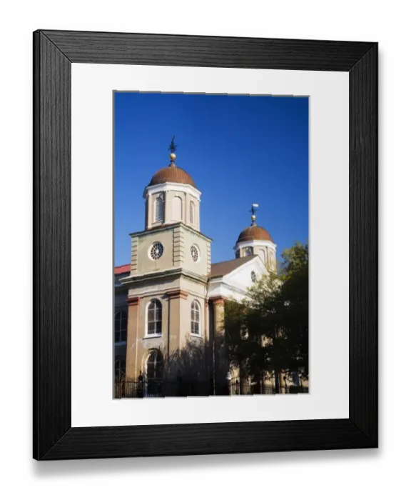 Framed Print : USA, South Carolina, Charleston. First (Scots) Presbyterian Church in Charleston, South Carolina