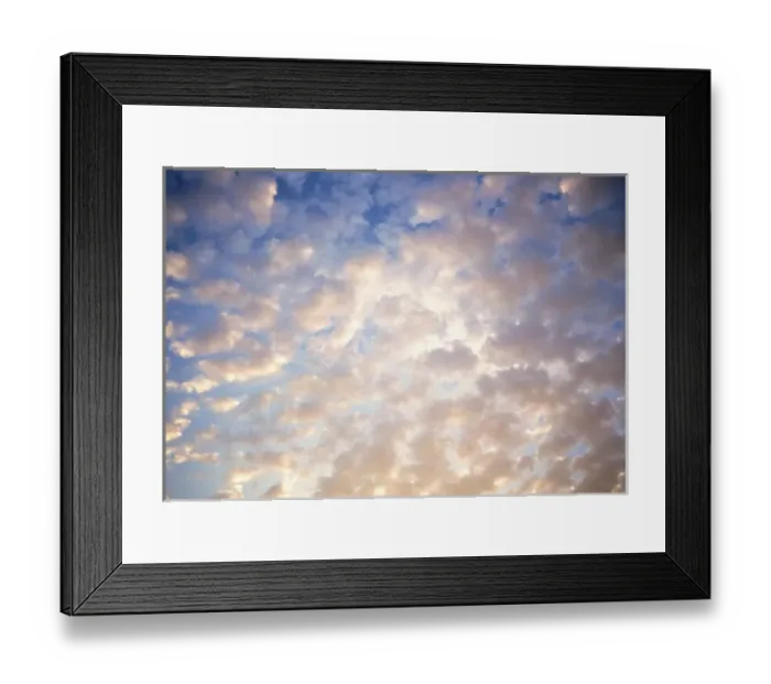 Framed Print : USA, Oregon, Bend. First light colors the clouds in Oregon Framed Print : USA, Oregon, Bend. First light colors the clouds in Oregon