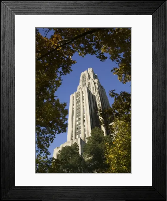 Framed Print : USA, Pennsylvania, Pittsburgh: University of Pittsburgh (Pitt), Cathedral of Learning Framed Print : USA, Pennsylvania, Pittsburgh: University of Pittsburgh (Pitt), Cathedral of Learning