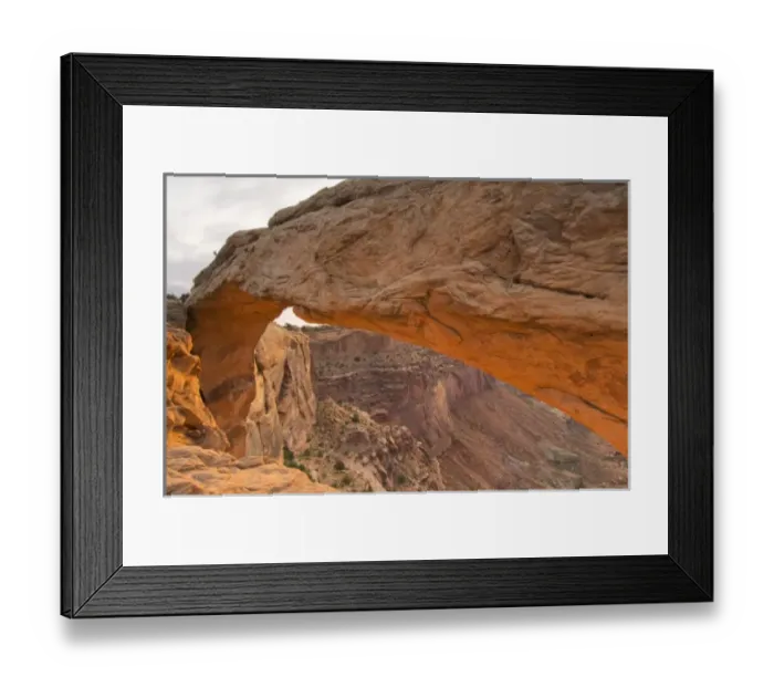 Framed Print : USA, Utah, Canyonlands NP, Mesa Arch at Sunrise Framed Print : USA, Utah, Canyonlands NP, Mesa Arch at Sunrise