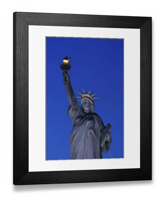 Framed Print : North America, USA, New York, New York City. The Statue of Liberty in the evening Framed Print : North America, USA, New York, New York City. The Statue of Liberty in the evening