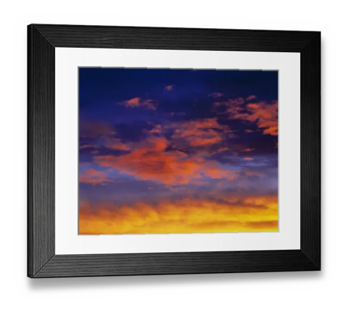 Framed Print : USA, Oregon, Bend. Sunrise colors a cloudy sky in the Bend area, Oregon Framed Print : USA, Oregon, Bend. Sunrise colors a cloudy sky in the Bend area, Oregon