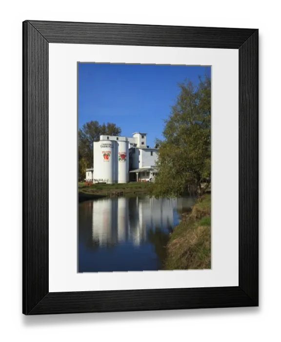 Framed Print : USA, Oregon, Thompsons Mills State Heritage Site