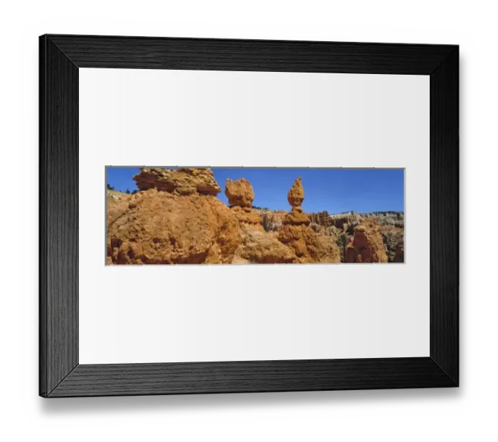 Framed Print : USA, Utah, Bryce Canyon NP. Hoodoos stand like earthly extra-terrestrials in Bryce Framed Print : USA, Utah, Bryce Canyon NP. Hoodoos stand like earthly extra-terrestrials in Bryce