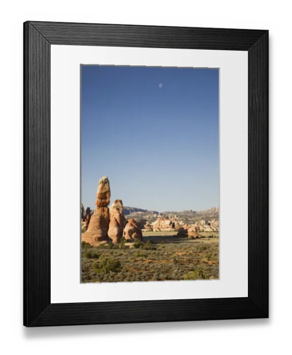 Framed Print : Utah, Canyonlands NP, The Needles, Rock spires at Chesler Park Framed Print : Utah, Canyonlands NP, The Needles, Rock spires at Chesler Park