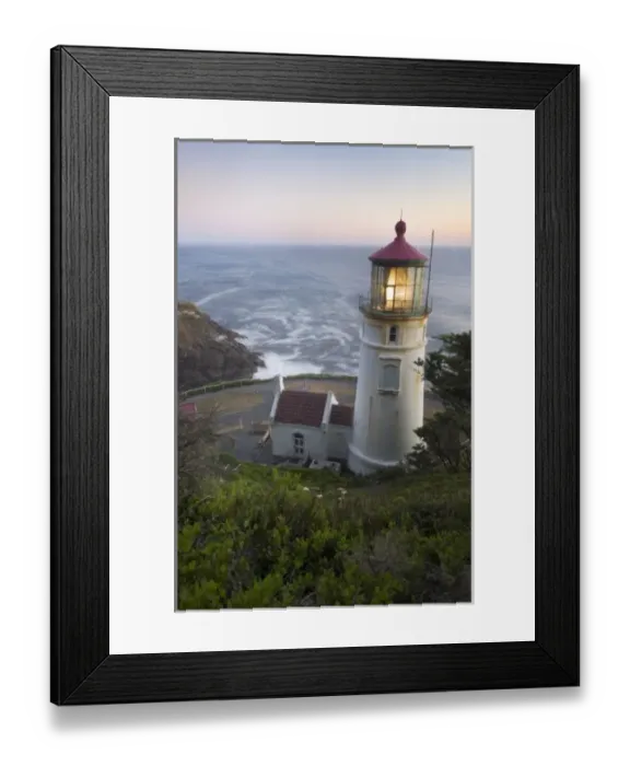Framed Print : Haceta Head lighthouse, Oregon, USA Framed Print : Haceta Head lighthouse, Oregon, USA