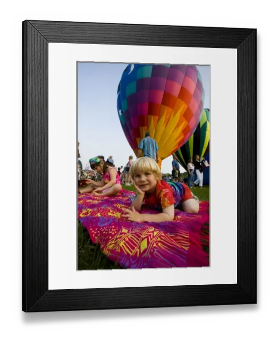 Framed Print : Balloon Festival Quechee Vermont USA (MR) Framed Print : Balloon Festival Quechee Vermont USA (MR)