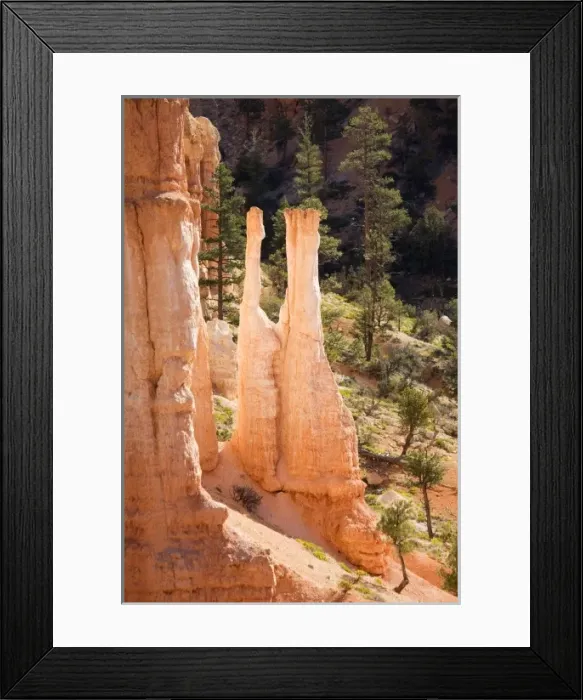 Framed Print : Utah, Bryce Canyon NP, Fairyland from Fairyland Loop Trail Framed Print : Utah, Bryce Canyon NP, Fairyland from Fairyland Loop Trail