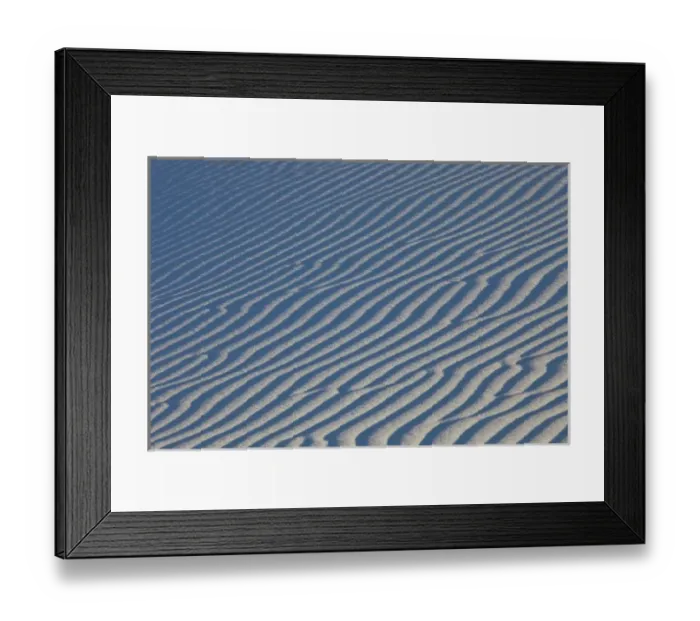 Framed Print : Sand dunes at White Sands National Monument in New Mexico Framed Print : Sand dunes at White Sands National Monument in New Mexico