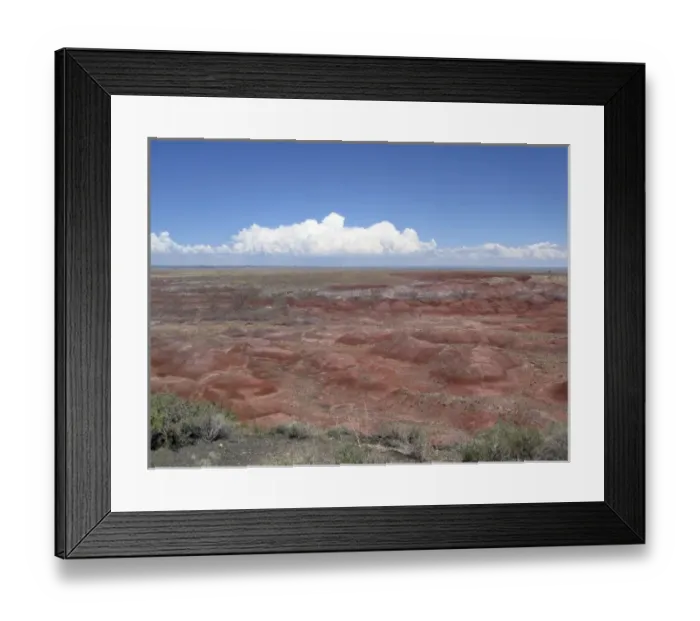 Framed Print : Painted Desert from Whipple Point Framed Print : Painted Desert from Whipple Point