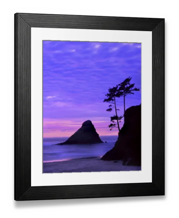 Framed Print : USA, Oregon, Sunset over rock formations at Devils Elbow State Park Framed Print : USA, Oregon, Sunset over rock formations at Devils Elbow State Park